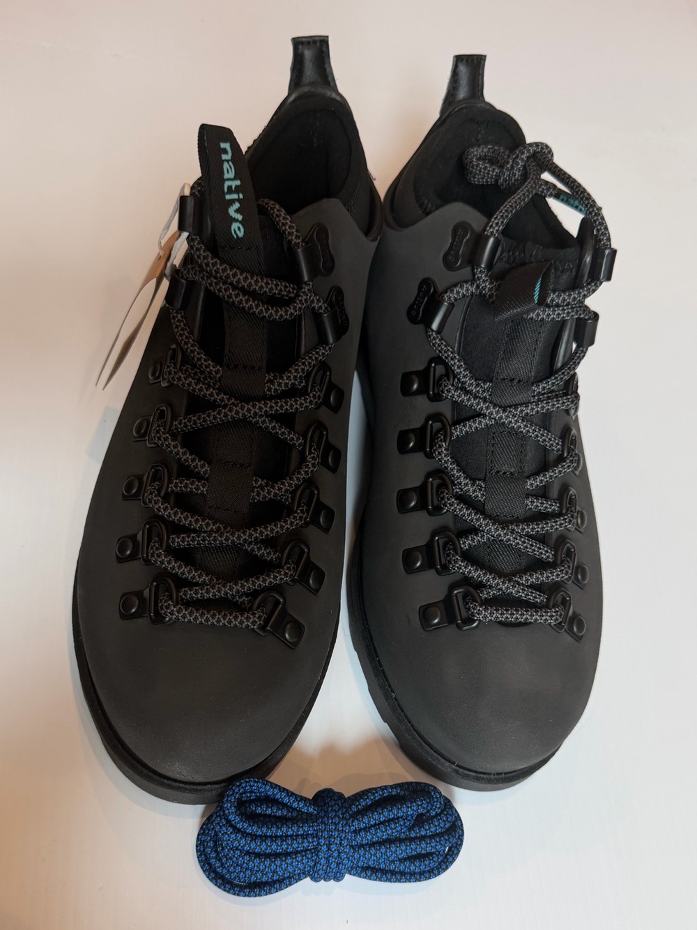 Men's or Woman's Light weight Boot in Jiffy Black